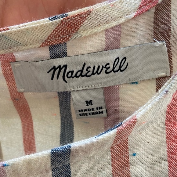 Madewell Button-Back Tie Tee - Picture 6 of 7